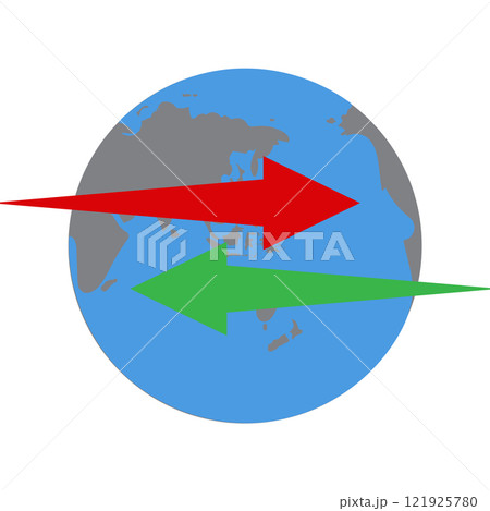 Export Import Icon 121925780