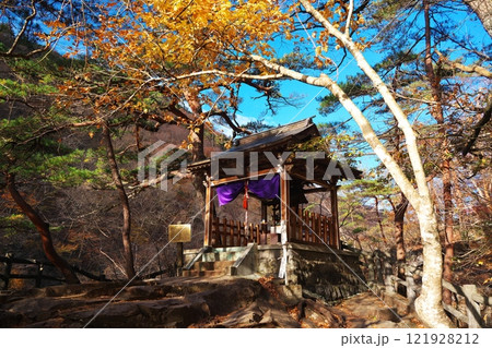 秋の龍王峡　五龍王神社 121928212