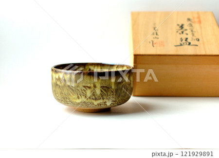 笠間焼 失透窯変釉の抹茶茶碗 笠間焼 失透窯変釉の抹茶茶碗 121929891