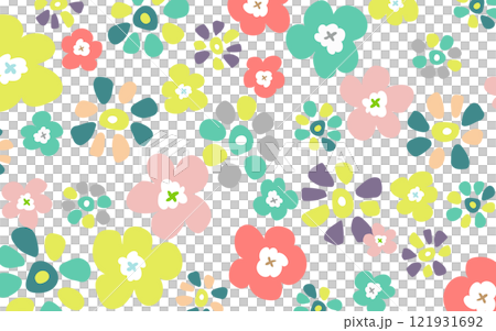 Scandinavian style floral background C07 Scandinavian style floral background C07 121931692