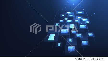 Document management and digital document paperless operational concept. 121933145