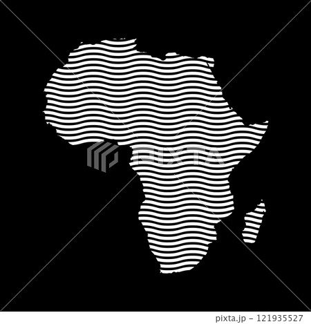 Africa Map Icon Africa Map Icon 121935527