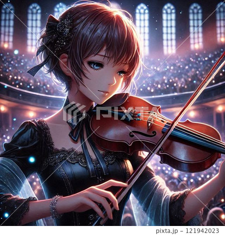 麗しきヴァイオリン奏者・ヴァイオリン演奏者 麗しきヴァイオリン奏者・ヴァイオリン演奏者 121942023