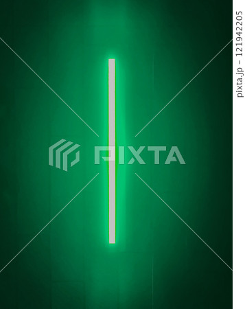 ネオン。イラスト風の写真。 121942205