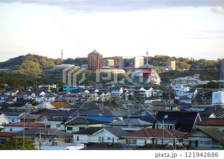 八王子万葉公園から見た東京工科大学八王子キャンパスと雲龍寺五重塔 八王子万葉公園から見た東京工科大学八王子キャンパスと雲龍寺五重塔 121942686