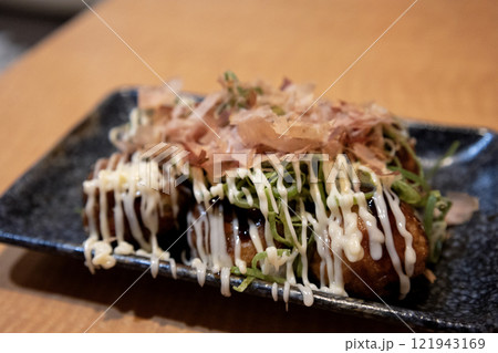 鰹節とマヨネーズの「たこ焼き」 鰹節とマヨネーズの「たこ焼き」 121943169