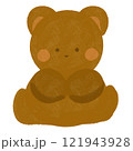 かわいいクマのイラスト 121943928