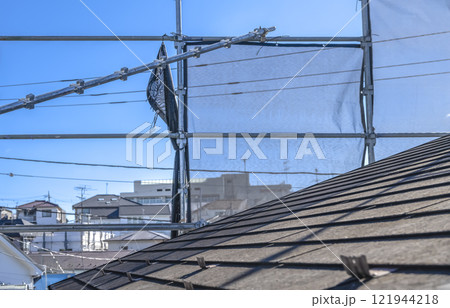 戸建て家屋の屋根修理工事 戸建て家屋の屋根修理工事 121944218