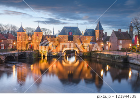 Amersfoort, Netherlands at the Historic Koppelpoort 121944539