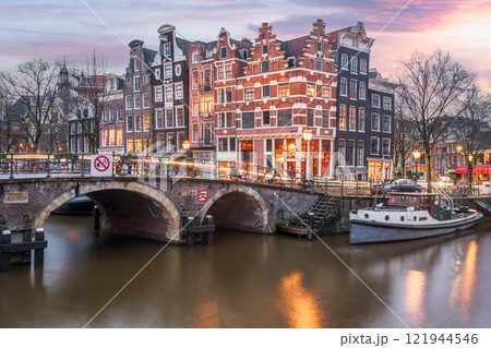 Amsterdam, Netherlands from the Bridges and Canals 121944546