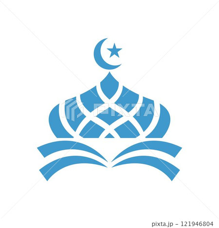 Mosque logo icon design Mosque logo icon design 121946804