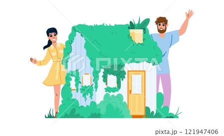 environment future sustainable architecture vector environment future sustainable architecture vector 121947406