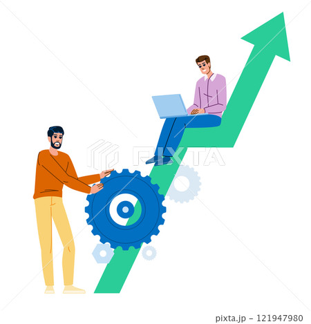 graph performance management vector graph performance management vector 121947980