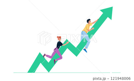 flat growth hacking vector flat growth hacking vector 121948006