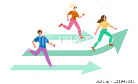 competitor competitive advantage vector 121948033