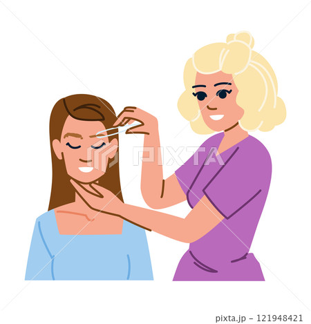 shape eyebrow shaping vector shape eyebrow shaping vector 121948421