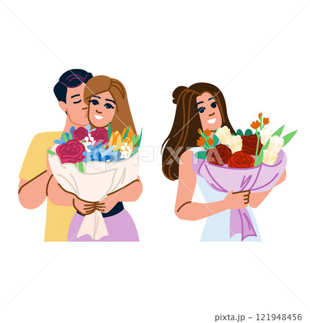 roses flower gift vector roses flower gift vector 121948456