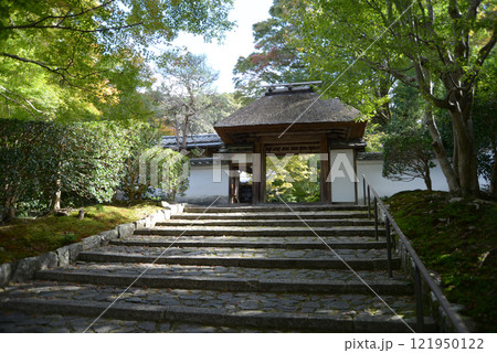 安楽寺 参道と山門 京都市左京区鹿ケ谷 安楽寺 参道と山門 京都市左京区鹿ケ谷 121950122
