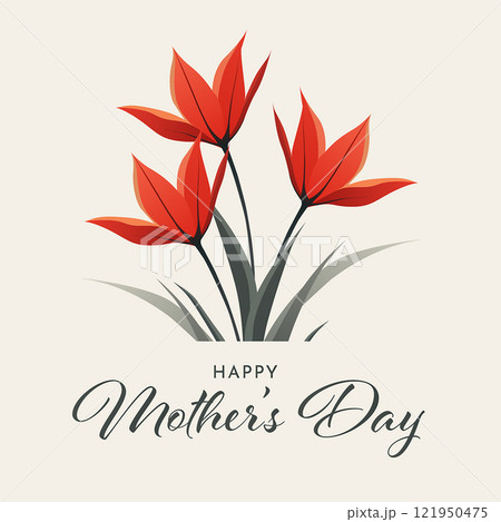 Celebrate Mother's Day with vibrant flowers showcasing love and appreciation for mothers everywhere and their special day 121950475