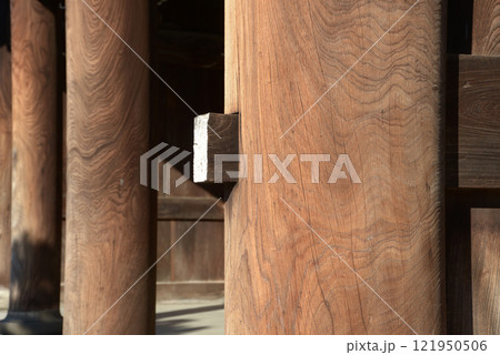 金戒光明寺 山門の柱 京都市左京区黒谷 金戒光明寺 山門の柱 京都市左京区黒谷 121950506