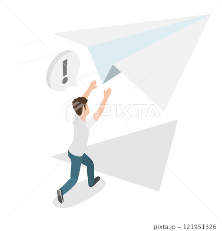 3D Isometric Flat Vector Illustration of Quick And Easy, Speed Digital Technology. Item 3 121951326