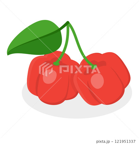 3D Isometric Flat Vector Set of Berries, Healthy Detox Natural Products. Item 1 3D Isometric Flat Vector Set of Berries, Healthy Detox Natural Products. Item 1 121951337