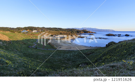 朝の爪木崎の冬 121951626