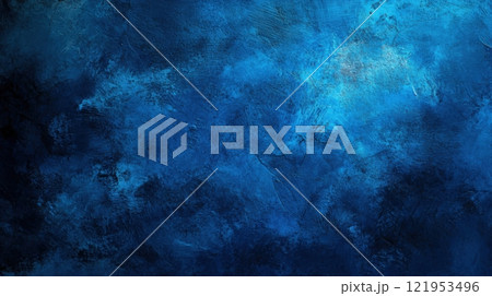 Cerulean Blue Texture Abstract Background 121953496