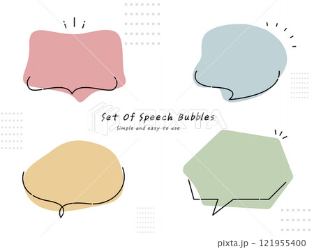 ふきだし メッセージ コメント ふきだし メッセージ コメント 121955400