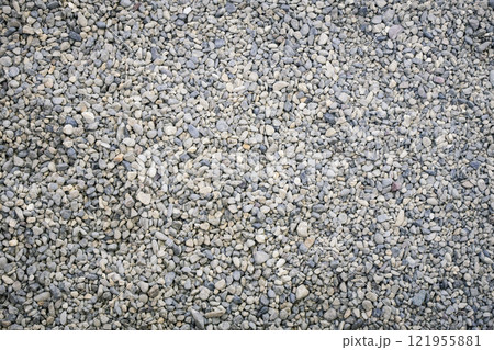 玉砂利の背景 121955881