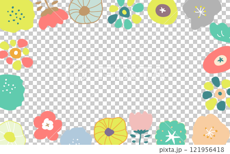 斯堪的納維亞風格花框E04方形花框 121956418