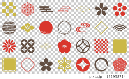 日式圖示處理 簡約日式彩色套裝 分類 日式圖示處理 簡約日式彩色套裝 分類 121958714