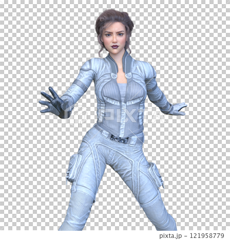 女性戦士 女性戦士 121958779