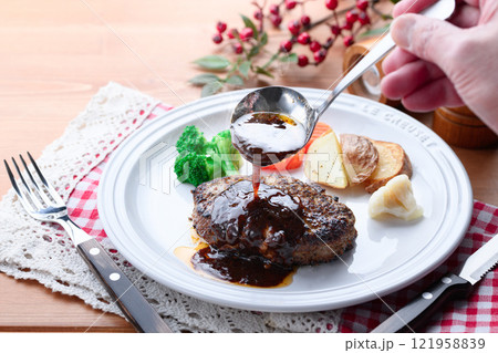 デミグラスハンバーグ デミグラスハンバーグ 121958839