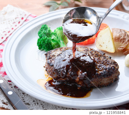 デミグラスハンバーグ デミグラスハンバーグ 121958841