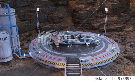 惑星探査基地 121958992