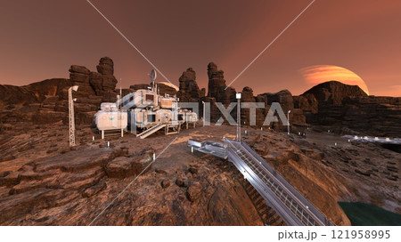 惑星探査基地 121958995