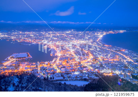 函館山からの夜景 121959675
