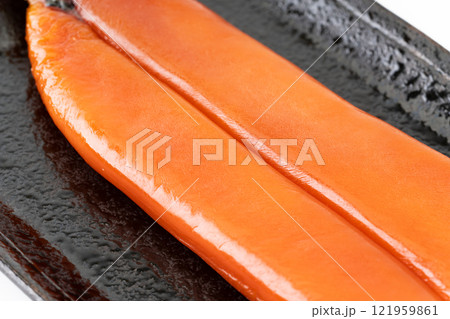 カラスミのクローズアップ カラスミのクローズアップ 121959861