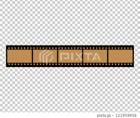 Simple illustration of a negative film Simple illustration of a negative film 121959938