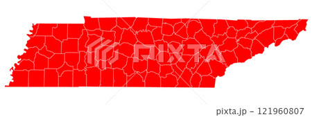 Tennessee administrative map. counties map of Tennessee, blank Map, empty map of Tennessee Tennessee administrative map. counties map of Tennessee, blank Map, empty map of Tennessee 121960807