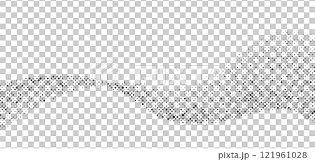 Black Gray Polka Dot Wave Random Curve Wave Vector 121961028