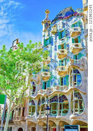 Casa Batllo (House of Bones). Barcelona. Casa Batllo (House of Bones). Barcelona. 121961245