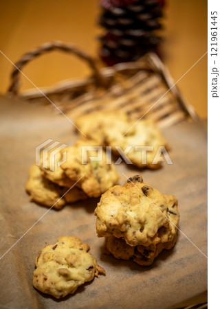手作りのドロップクッキー　チョコチップ 121961445