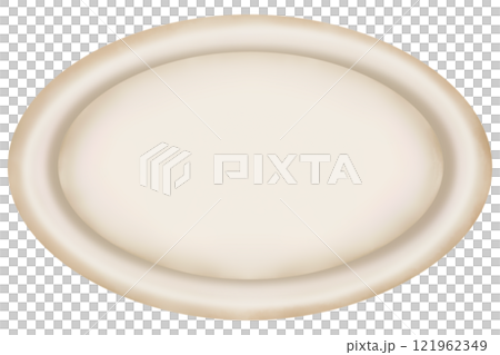 Label shape Ellipse cute decoration, hand drawn. 121962349