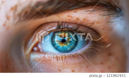女性の瞳 女性の瞳 121962931