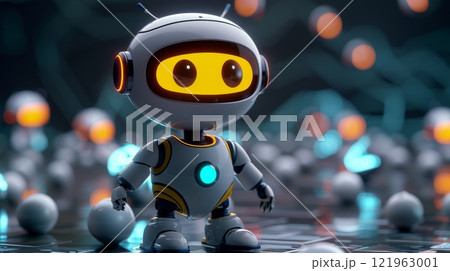 ロボットのキャラクター 121963001