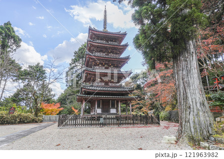 海住山寺(京都府)国宝の五重塔 海住山寺(京都府)国宝の五重塔 121963982