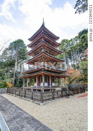 海住山寺（京都府）国宝の五重塔 121964011