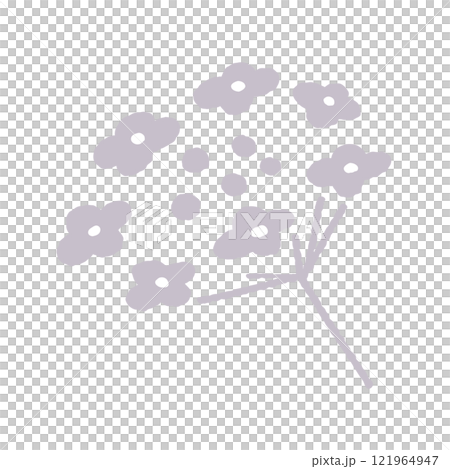Dull color lace flowers Dull color lace flowers 121964947